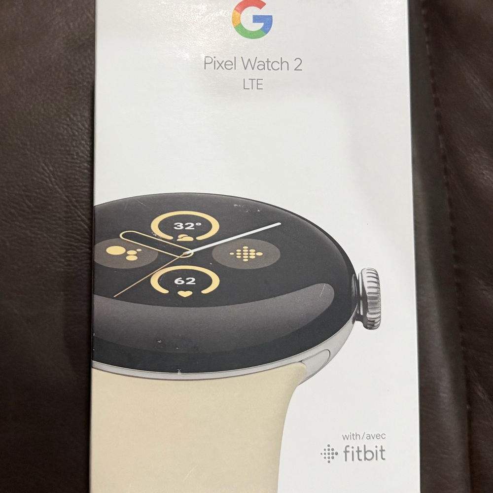 Google Pixel Watch 2 LTE - Black and Cream